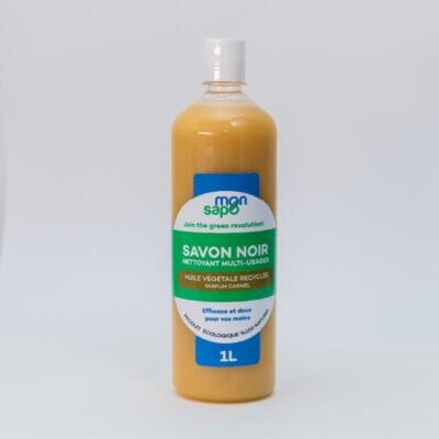 5G4A3663 Savon noir liquide parfumé au caramel - 1L - صابون أسود سائل معطر بالكراميل