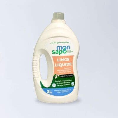 Linge Liquide fleur de coton-3L- سائل غسيل الملابس Linge Liquide Fleur de Coton -3L- : سائل غسيل الملابس برائحة زهرة القطن - 3 لتر